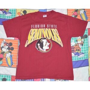 Florida State University Seminoles Shirt 90s FSU Noles Tee